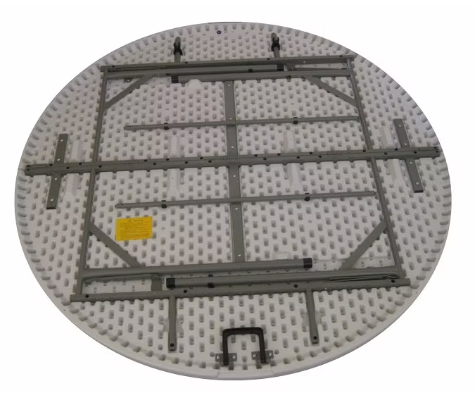 Round 60 inch resin folding table