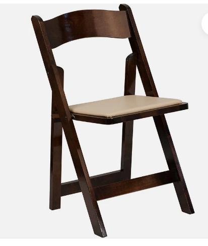 Resin folding chairs