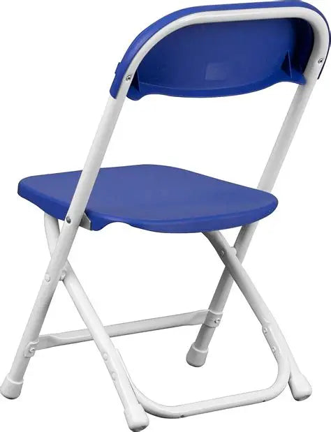 Blue Kids Plastic Folding Chair 10 Chairs Per Box
