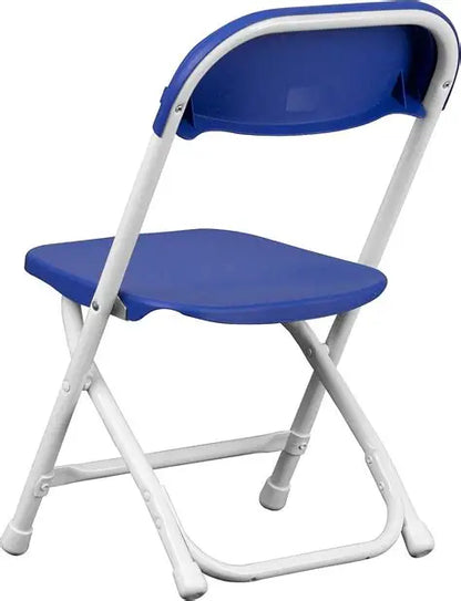 Blue Kids Plastic Folding Chair 10 Chairs Per Box
