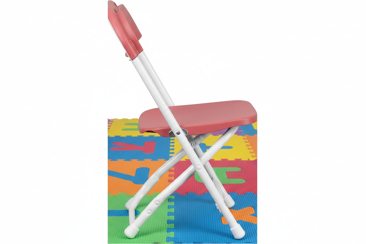 Red Kids Plastic Folding Chair 10 Chairs Per Box