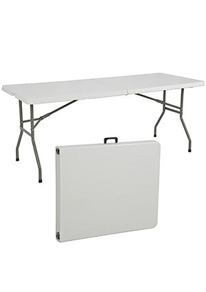 6" rectangular resin portfolio table