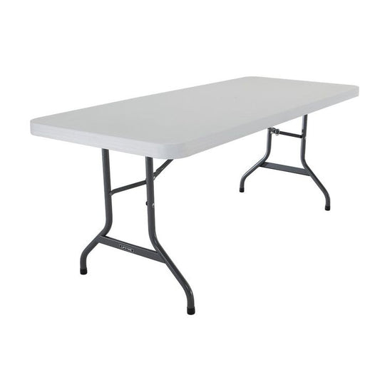 6 ft rectangular resin folding table
