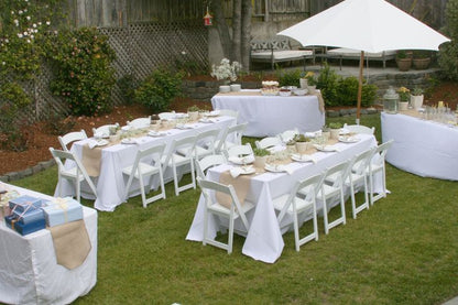 6ft Rectangular Resin Folding Table