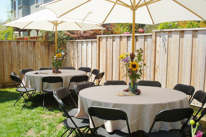 Black Plastic Folding Chairs, Sold In Boxes Of 6
