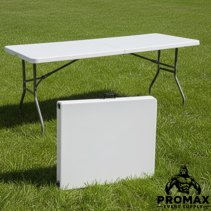 6" Rectangular Resin Portafolio Table