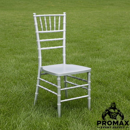 Silver Resin Chiavari chair