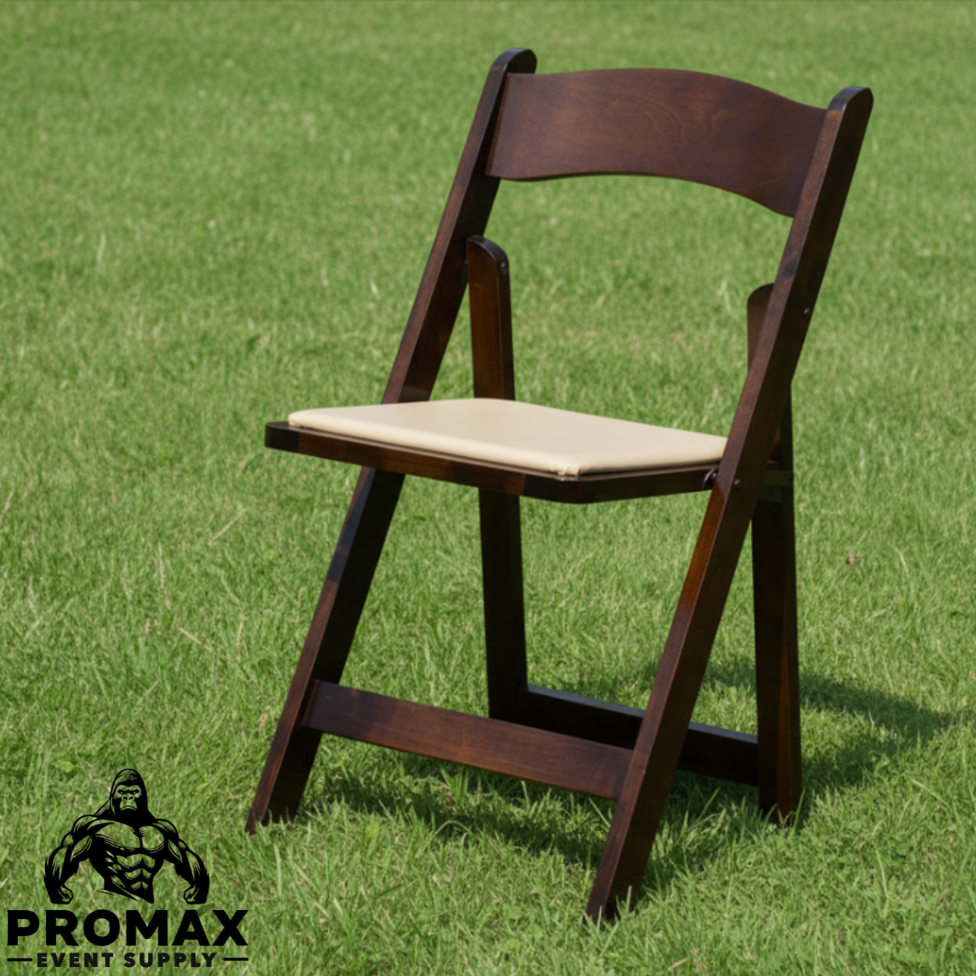 Fruitwood Wood Folding Chair (Box With 4)
