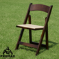 Fruitwood Wood Folding Chair (Box With 4)